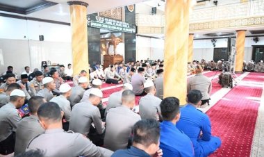 Diagendakan Rutin, Binrohtal Perkuat Fondasi Moral Personel Polda Jambi