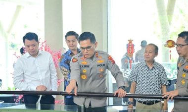 Kapolda Jambi Tinjau Lokasi Rencana Pembangunan Gerai Samsat  Polres Muara Jambi